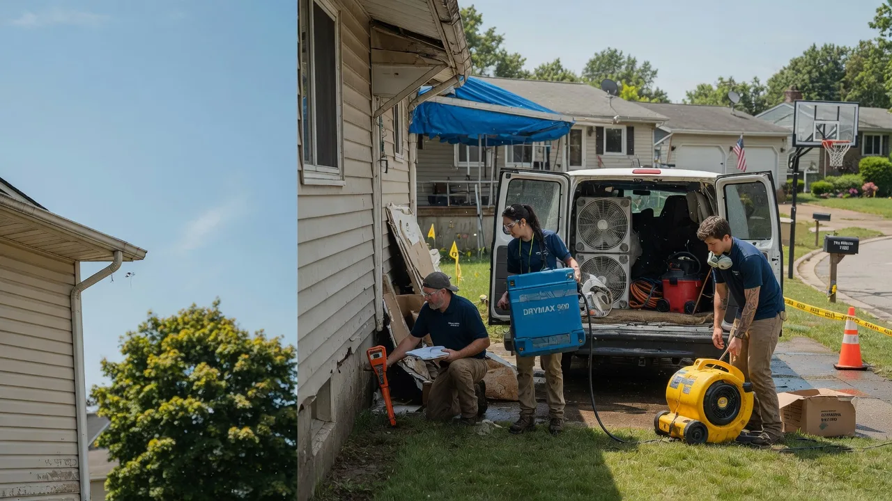 Ceiling Leak Cleanup in Goshen, KY near me